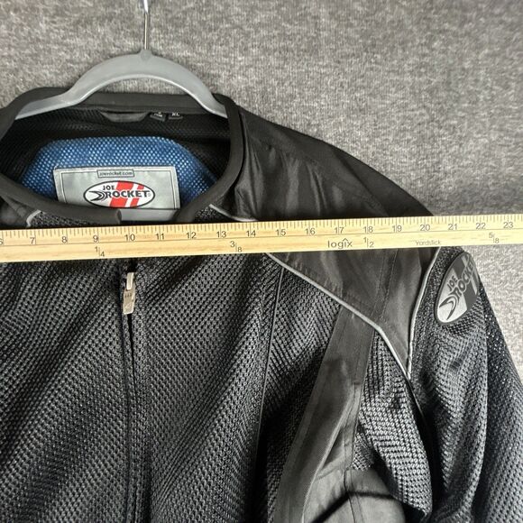 JOE ROCKET Phoenix Mesh Moto Jacket Mens Sz XL Lightweight Textile Back Plate - Picture 13 of 15